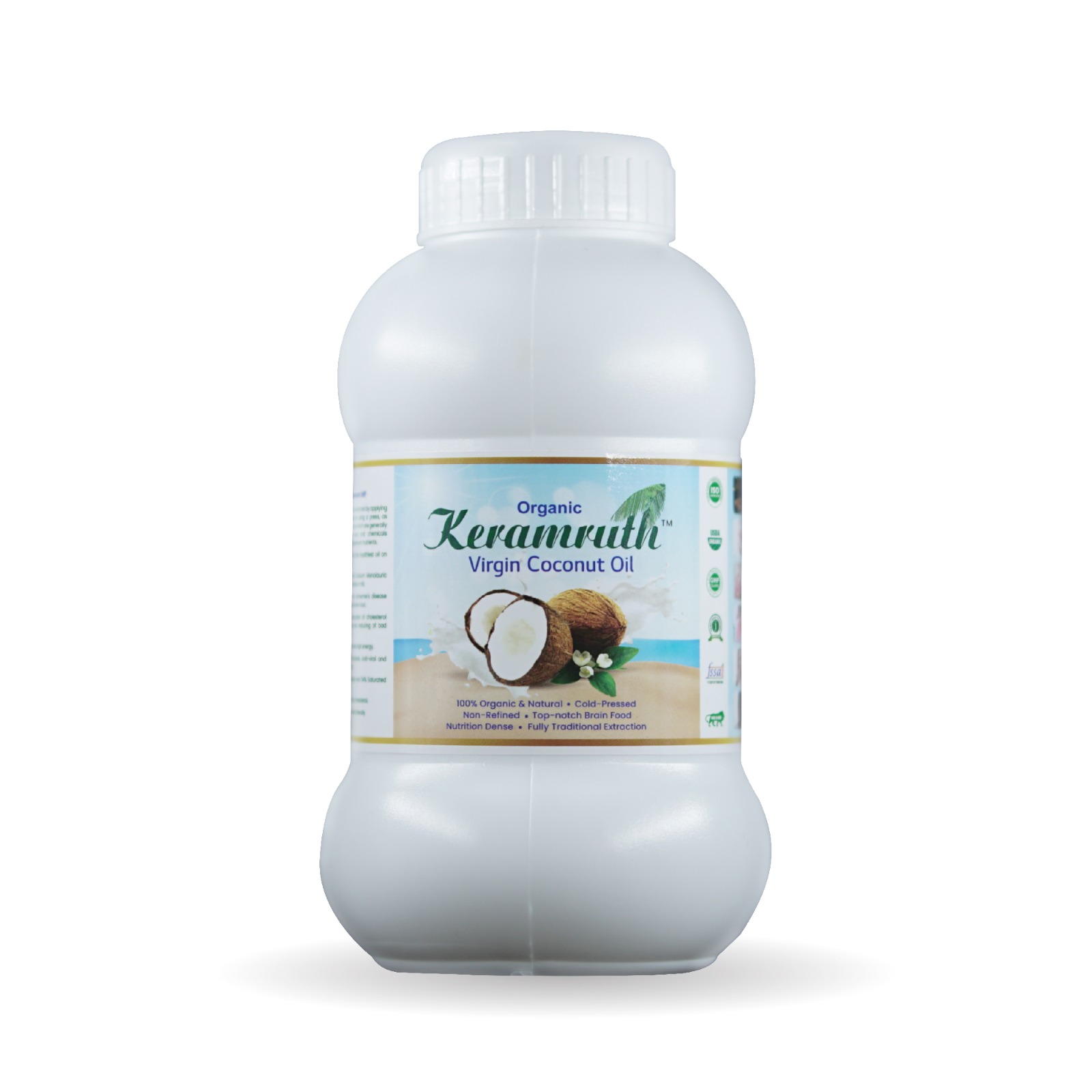 keramruth virgin coconut oil 1 Liter, Ph 8880016668